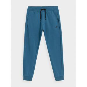 Pánske teplákové nohavice typu jogger - modré
