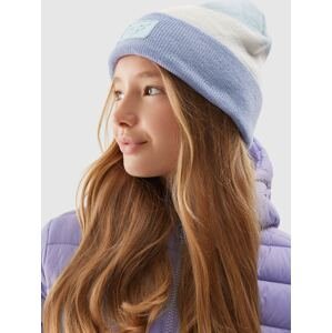 Dievčenská zimná čiapka - modrá
