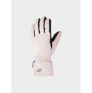 Dámske lyžiarske rukavice Thinsulate© - púdrovo ružové