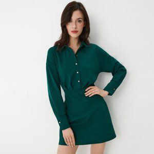 Mohito - Košeľové šaty - Zelená