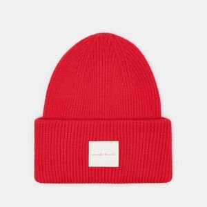 Mohito - Čiapka beanie s nápisom - Červená