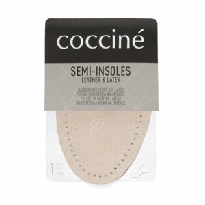 Šnúrky, Vložky, Napinák Coccine SEMI-INSOLES LEATHER ON LATEX PÓŁWKŁADKI NR L 40-41