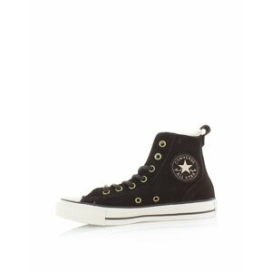 Dámske tmavohnedé vysoké tenisky Chuck Taylor All Star Chelsee