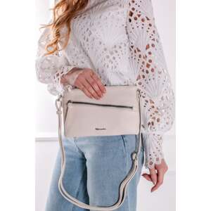 Svetlobéžová crossbody kabelka Alessia 30441