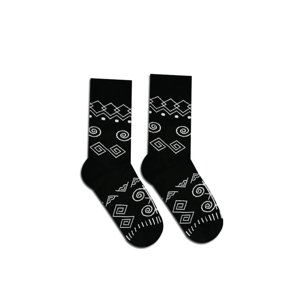 Čierne ponožky Čičmany