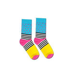 Viacfarebné ponožky Bibky