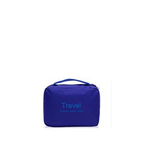 Modrá kozmetická taška Travel