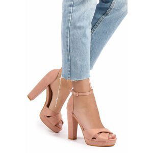 Ružové sandále Camila