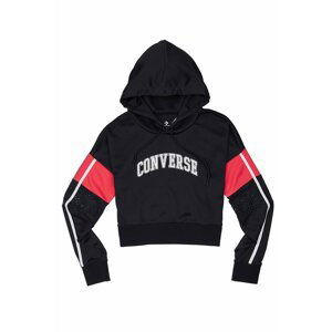 Čierna mikina Basketball Mashup Mid Hoodie