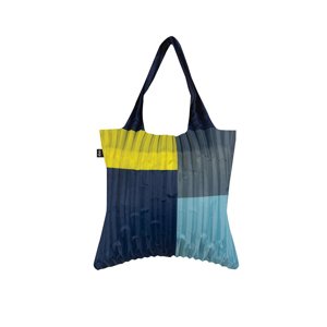 Modro-žltá taška Pleated Sunshine Bag