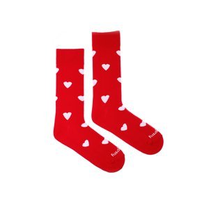 Červené ponožky Láska