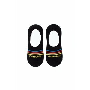 Čierne členkové ponožky Ťapa Čierna
