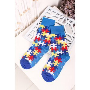 Viacfarebné ponožky Pucle