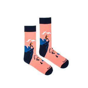 Viacfarebné vzorované ponožky Paštikár