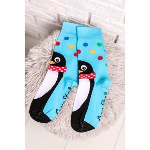 Viacfarebné vzorované ponožky Pinguin