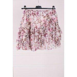 Viacfarebná kvetovaná krátka sukňa Vindy