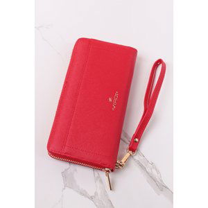 Červená peňaženka Tina