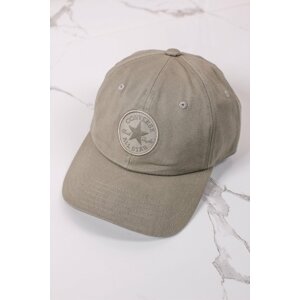 Béžovo-zelená šiltovka Tipoff Chuck Taylor Patch Baseball Cap