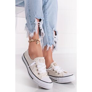 Smotanové nízke tenisky Chuck Taylor All Star Shoreline Slip