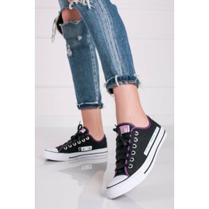 Čierne nízke tenisky Chuck Taylor All Star Traveller