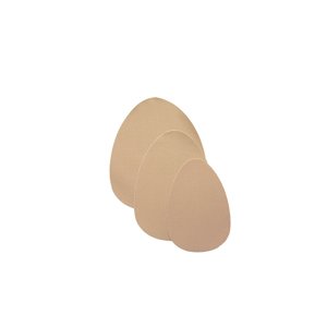 Telová nalepovacia podprsenka so saténovými nálepkami na bradavky Breast Lift Pads - 3 páry