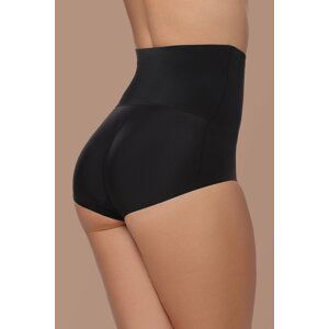 Čierne vystužené nohavičky s vysokým pásom Padded Panties High Waist