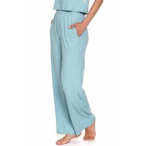 Svetlomodré bavlnené pyžamové nohavice SPO4317