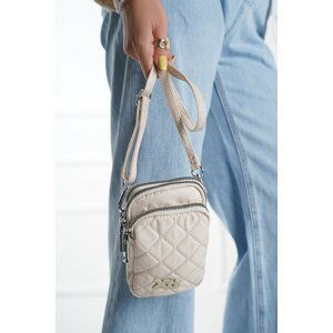 Béžová crossbody kabelka 86655