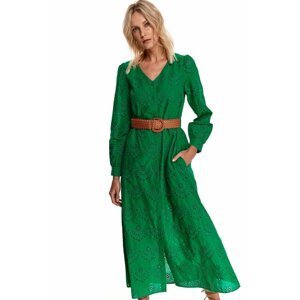 Zelené dlhé šaty SSU3900