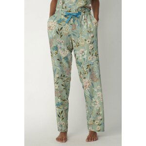 Mätové kvetované pyžamové nohavice Mix&Match