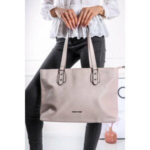 Ružová shopper kabelka na rameno 2-61132