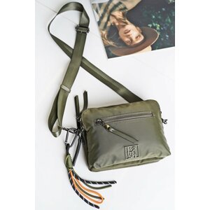 Tmavozelená crossbody kabelka 183023