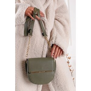 Tmavozelená crossbody kabelka 2-61119