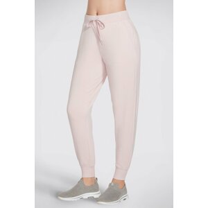 Svetloružové teplákové nohavice Skechluxe Restful Jogger Pant