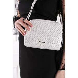 Biela crossbody kabelka Leila 32140