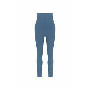 Svetlomodré tehotenské legíny Natural Spotlight Rib Comfort Stretch