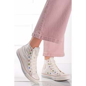 Smotanové vysoké tenisky Chuck Taylor All Star Hi Vintage Remastered Sneaker