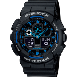 CASIO G-SHOCK GA 100-1A2