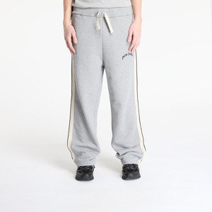 Palm Angels Curved Logo Track Sweatpants Grey Melange L