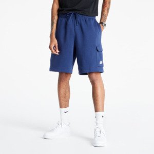 Nike NSW Club Brushed Back Cargo Shorts Midnight Navy/ Midnight Navy/ White