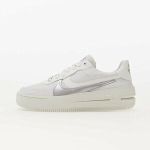 Nike W Air Force 1 Plt.Af.Orm Summit White/ Metallic Silver-Sail