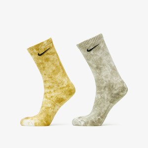 Nike Everyday Plus Cushioned Tie-Dye Crew Socks 2-Pack Multi-Color