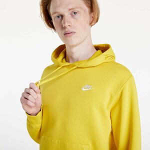 Nike NSW Club Pullover Hoodie French Terry Vivid Sulfur/ Vivid Sulfur/ White