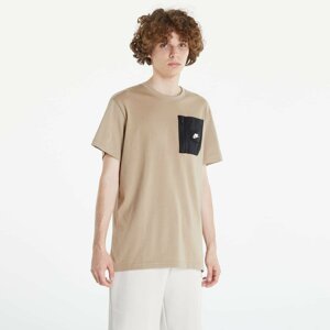 Nike NSW Spu Df Short Sleeve Top Khaki/ Black