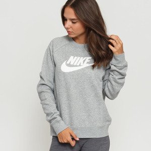 Nike NSW Essential Fleece Graphic Crew Dk Grey Heather/ White