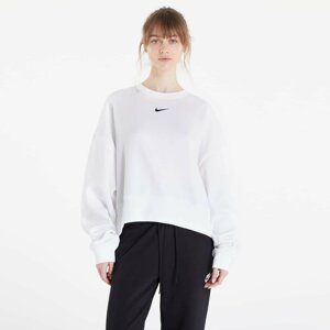 Nike NSW Essential Clctn Fleece Oversized Crew White/ Black