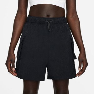 Nike NSW Essential Woven High-Rise Shorts Black/ White