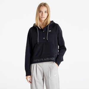 Under Armour Rival Fleece Mesh Hoodie Black