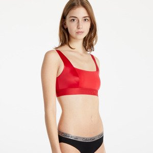 Calvin Klein Gloss 9.25 Unlined Bralette Rustic Red