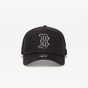 New Era Boston Red Sox Tonal Mesh Trucker Cap Black